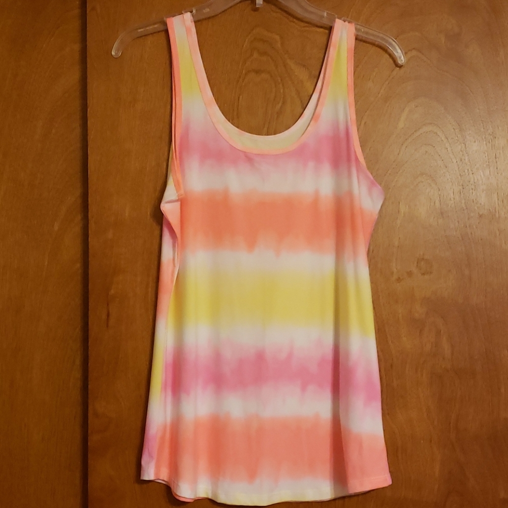 Multicolored Striped Tanktop